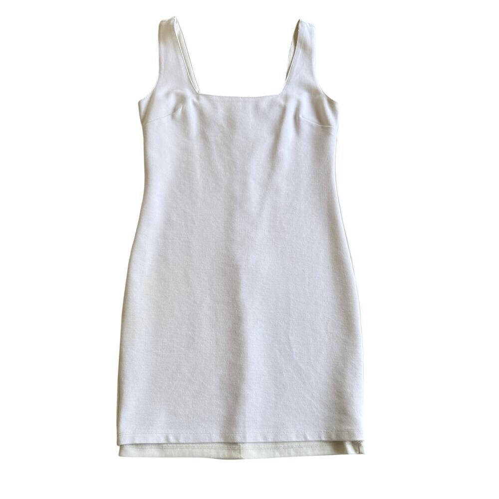 Forever 21 Women’s Small White Sleeveless Midi Bodycon Dress